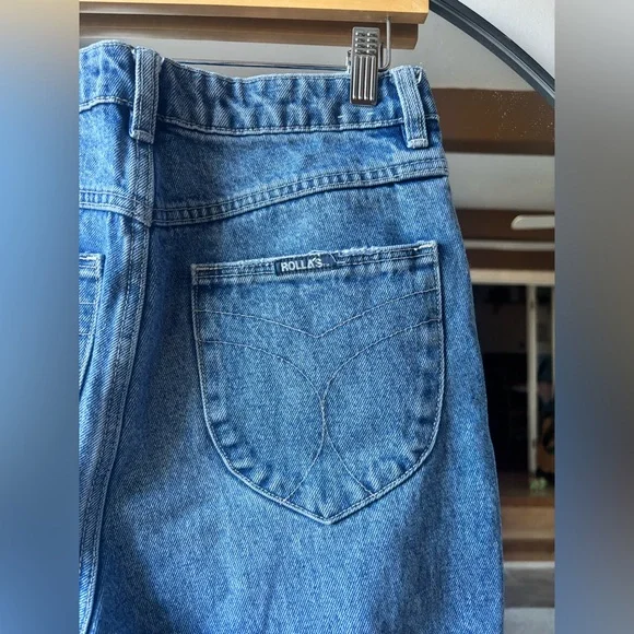 ROLLAS | high rise slim dusters | size 28 - Picture 5 of 5